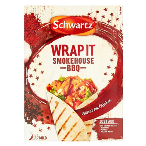 Schwartz Wrap It Smokehouse BBQ 30G