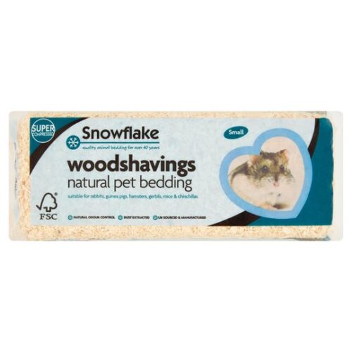 Snowflake Wood Shavings Small