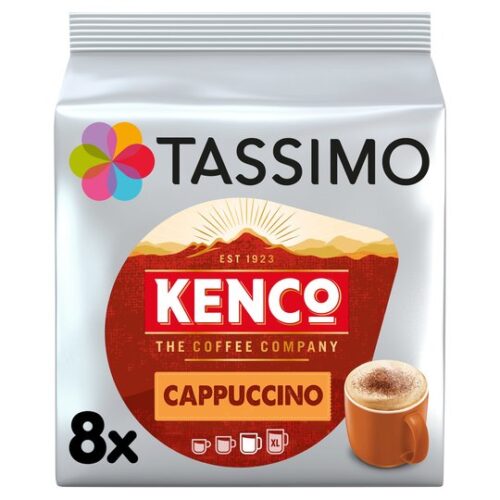 Tassimo Kenco Cappuccino Coffee Pods 8 Servings