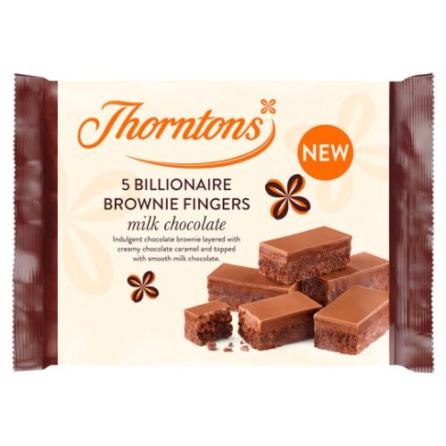 Thorntons 5 Billionaire Brownie Slices