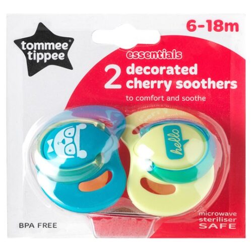 Tommee Tippee Decorative Soothers 6-18 Months X2