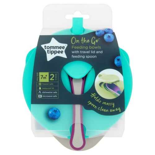 Tommee Tippee Explora Easy Scoop Feeding 2 Bowls & 1 Lid