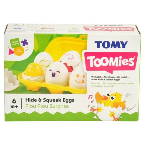 Tomy Hide & Squeak Eggs