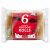 Warburtons Hot Dog Rolls X 6