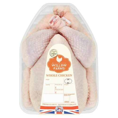 Willow Farm Whole Chicken 1.1Kg – 1.5Kg