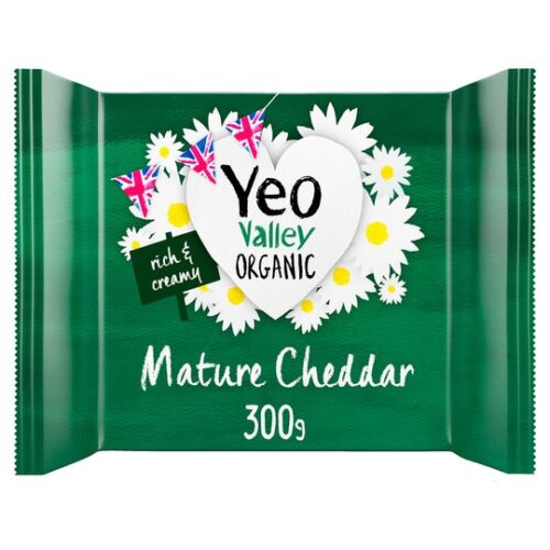 Yeo Valley Organic Cheddar Mature 300G