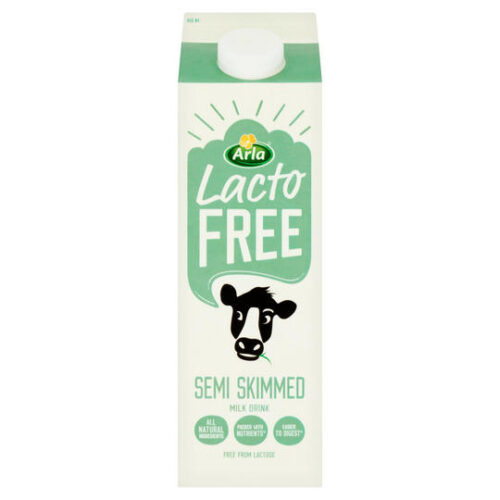 Lactofree Fresh Semi Skimmed Milk 1L