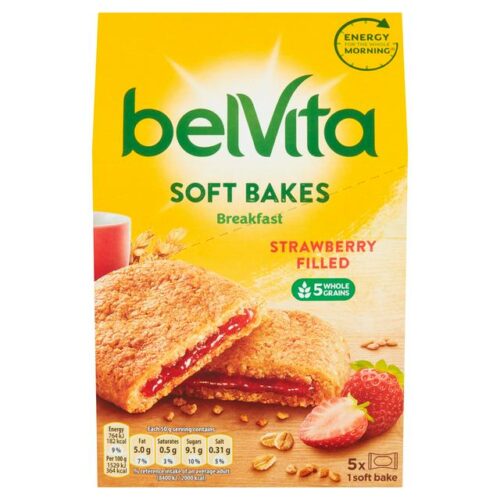Belvita Soft Filled Strawberry Biscuits 250G