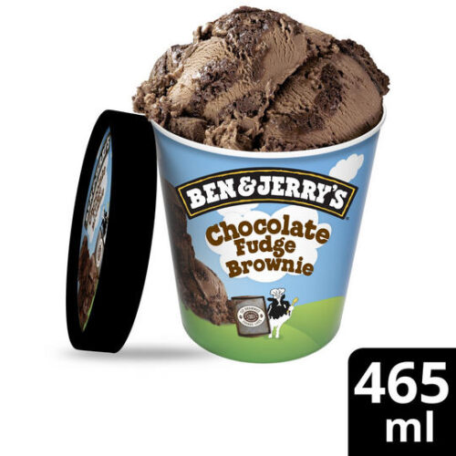 Ben & Jerry’s Chocolate Fudge Brownie Ice Cream 465Ml