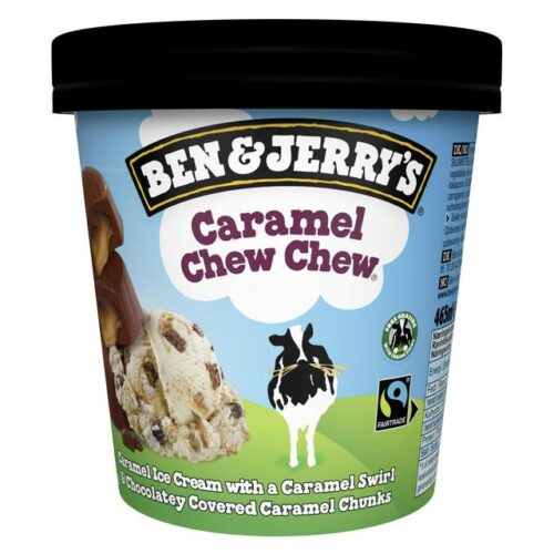 Ben & Jerry’s Caramel Chew Chew Ice Cream 465Ml
