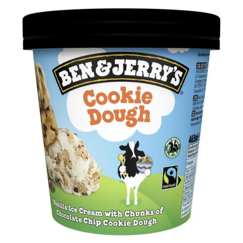 Ben & Jerry’s Cookie Dough Vanilla Ice Cream 465Ml