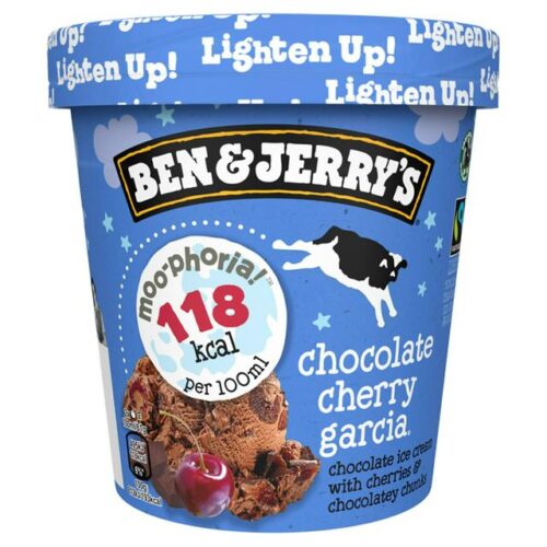 Ben & Jerry’s Moophoria Chocolate Cherry Garcia Ice Cream 465Ml