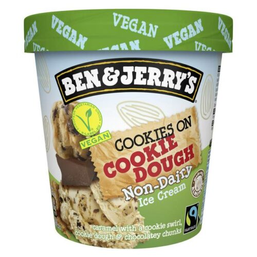 Ben & Jerry’s Cookies On Cookie Dough Dairy Free Ice Cream 465Ml