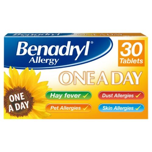 Benadryl Tablets 30S