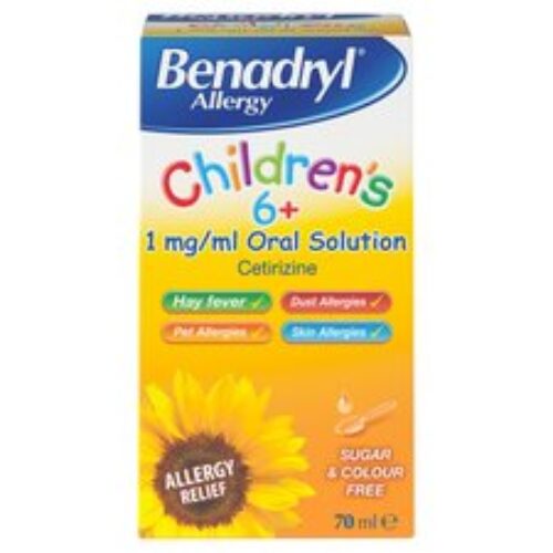 Benadryl Allergy Children’s Oral 70 Ml