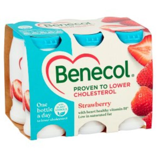 Benecol Strawberry Yogurt Drink 6X67.5G