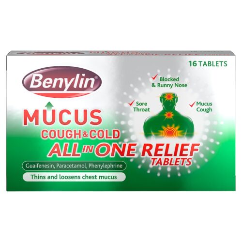 Benylin Mucus Cough & Cold All In One Tablets16