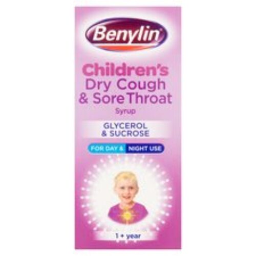 Benylin Kids Dry Cough & Sore Throat 125Ml