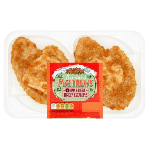 Bernard Matthews Ham & Cheese Escalopes 285G