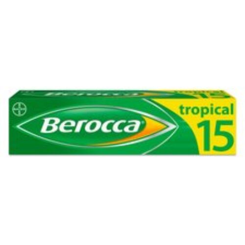 Berocca Tropical Effervescent Vitamin Energy Tablets 15S