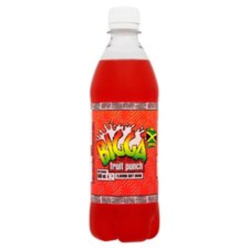 Bigga Fruit Punch Soft Drink 500Ml