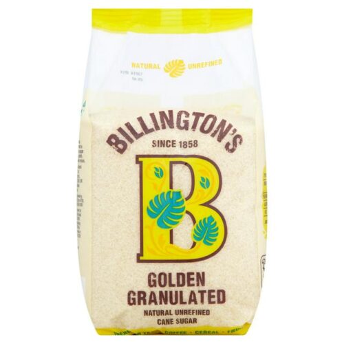 Billington’s Golden Granulated Sugar 1Kg