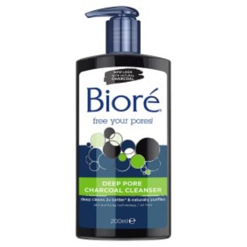 Biore Charcoal Cleanser 200Ml