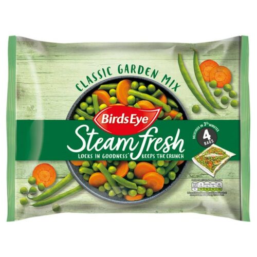 Birds Eye Steamfresh 4 Classic Garden Mix Vegetable 540G