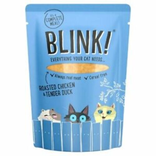 Blink Chicken & Duck Cat Food Pouch 85G