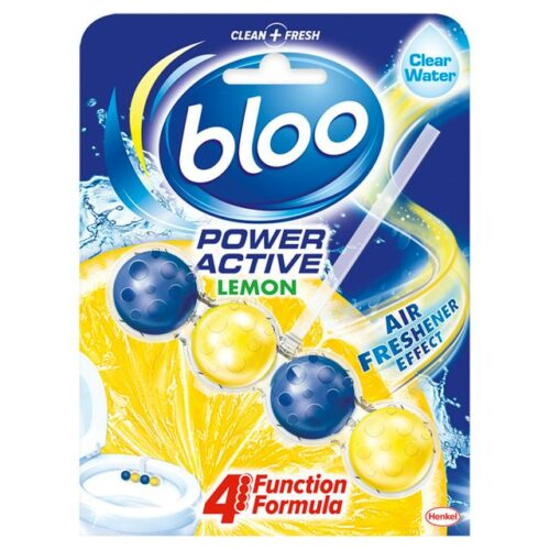 Bloo Poweractive Lemon Toilet Rim Block 50G