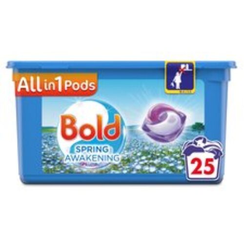 Bold All In 1 Washing Pods Spring Awakening 25 Washes 602.5G