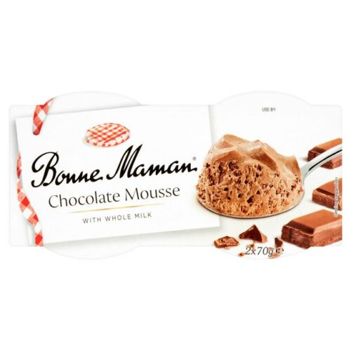 Bonne Maman Chocolate Mousse 2 X 70G