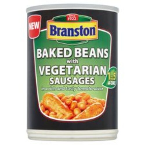 Branston Baked Beans & Vegetarian Sausage 400G