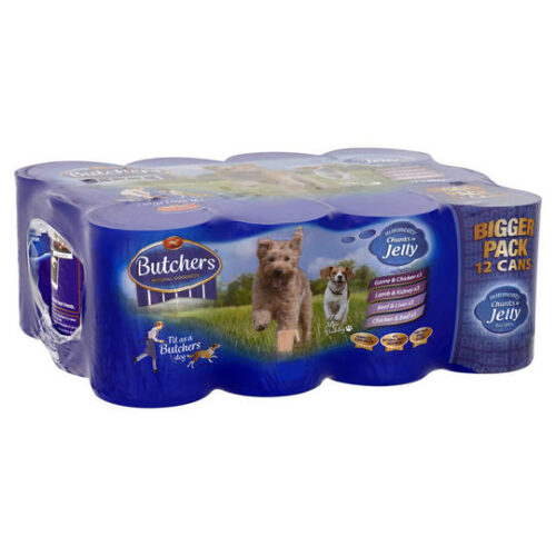 Butcher’s Recipe In Gravy Dog Food Tin 12X400g