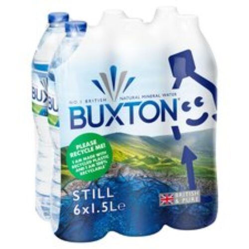 Buxton Natural Mineral Water Still 6 X 1.5Ltr