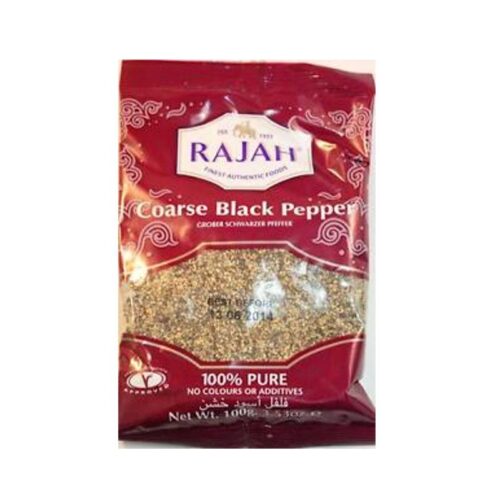 Rajah Coarse Black Pepper 100g