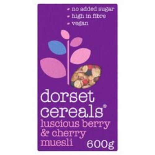 Dorset Cereals Berry & Cherry Muesli 600G