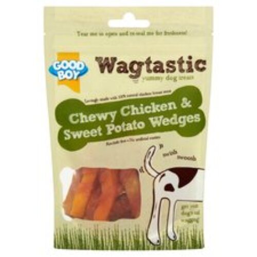 Good Boy Chicken & Sweet Pot Wedges Dog Treat 80G