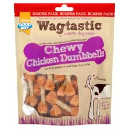 Good Boy Wagtastic Chicken Dumbells 350G