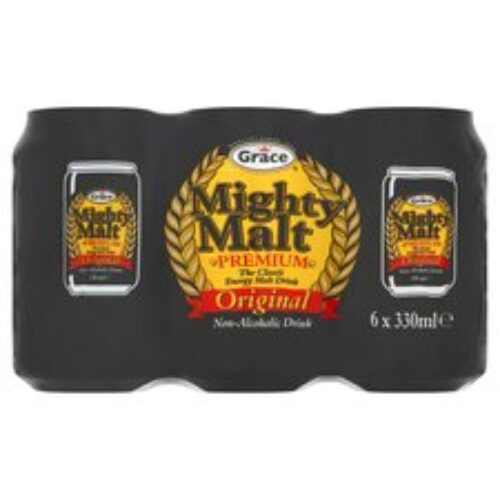 Grace Mighty Malt Drink Original 6 X 330Ml