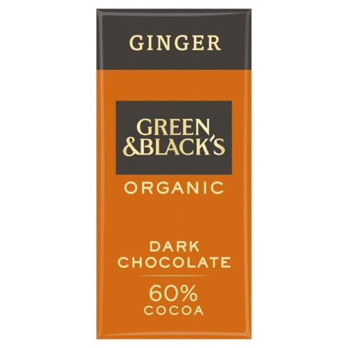 Green & Blacks Organic Ginger Chocolate 90G