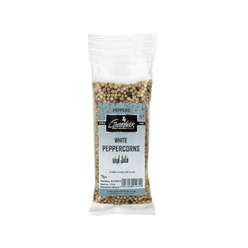 White Peppercorns Greenfields 75g