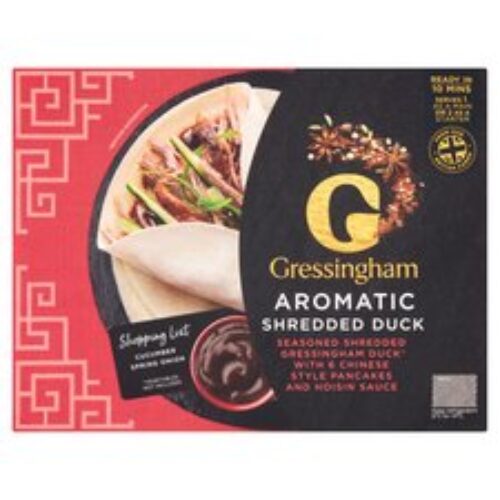 Gressingham Aromatic Duck Shred Pack 210G