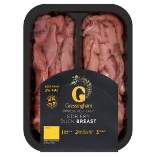 Gressingham Duck Breast Stir Fry Strips 175G