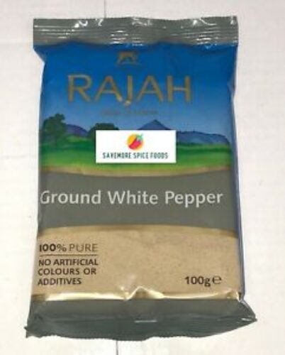 Rajah Ground White Pepper 100g