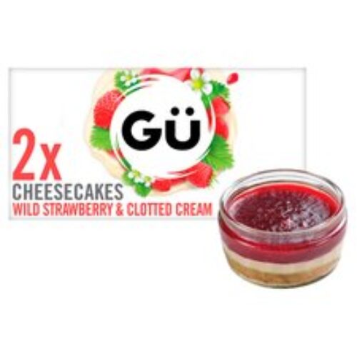 Gu Strawberry & Clotted Cream Cheesecake 2X87g