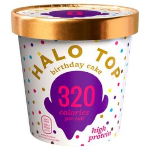 Halo Top Birthday Cake Ice Cream 473Ml