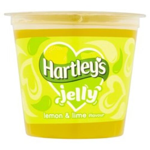 Hartleys Ready To Eat Jelly Lemon & Lime 125G