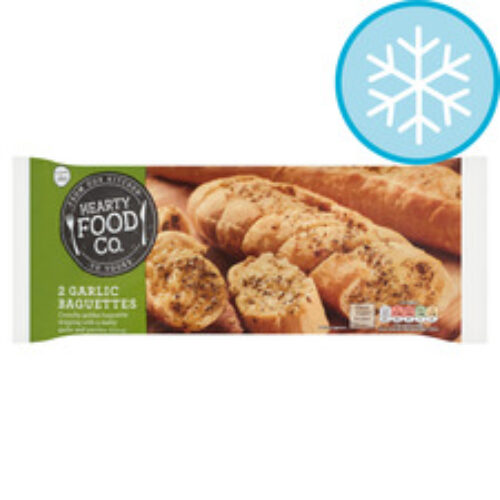 Hearty Food Co. 2 Garlic Baguettes 338G