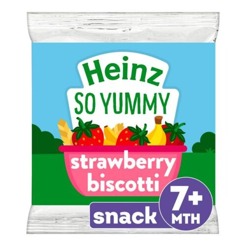 Heinz Strawberry and Banana Biscotti 60g